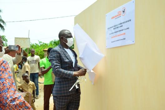  Développement communautaire au Togo - GTA Assurances dote d’installations sanitaires deux établissements scolaires en milieu rural 